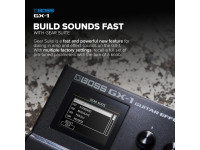 <b>BOSS GX-1 Guitar Effects Processor</b> <b>BOSS GX-1 Guitar Effects Processor</b>